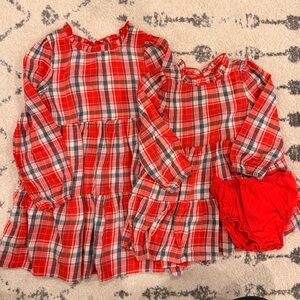 Cat & Jack Red Plaid Dress